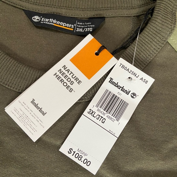 TIMBERLAND EARTHKEEPERS MEN’S SHIRT / SIZE 3XL/3TG - Picture 5 of 5